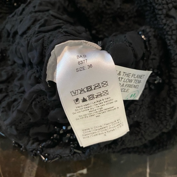 Ganni beaded top black - Picture 12 of 14